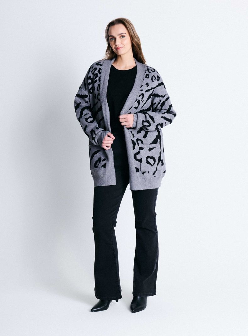 Chaleco Jacquard Abotonado-4