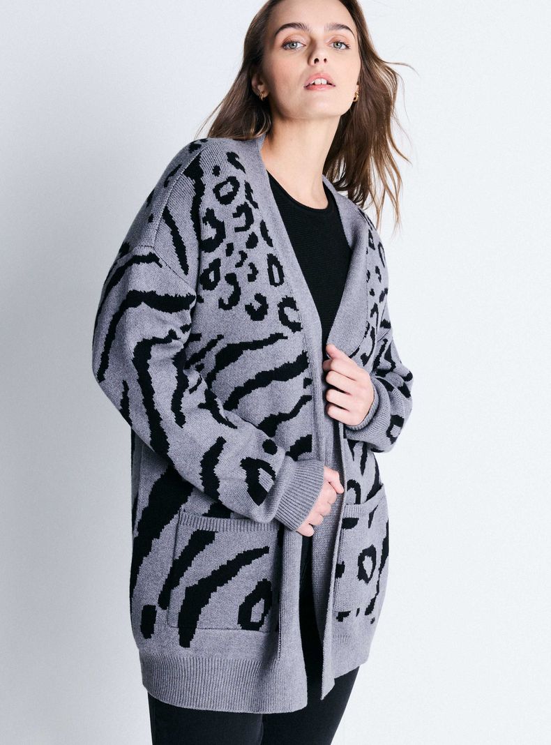 Chaleco Jacquard Abotonado-2