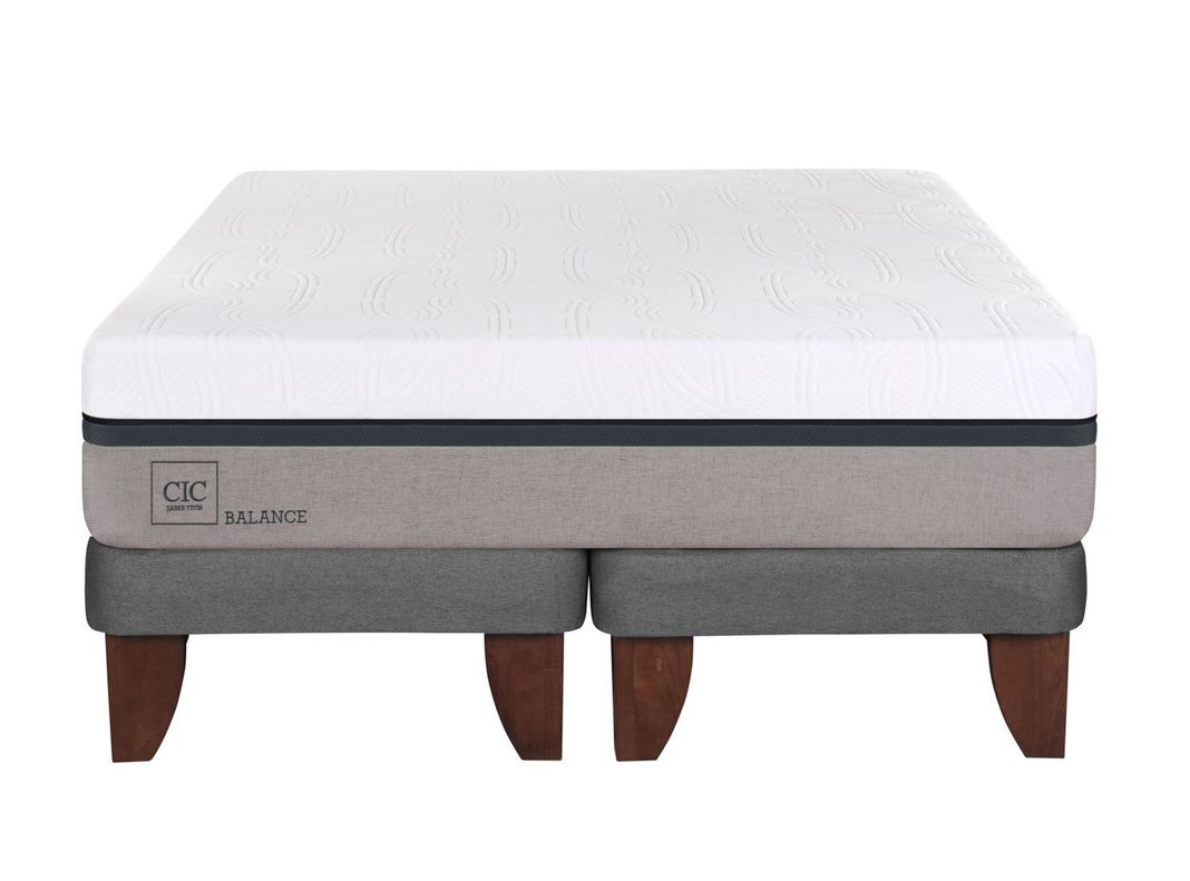 Cama Europea Balance King Base Dividida-2