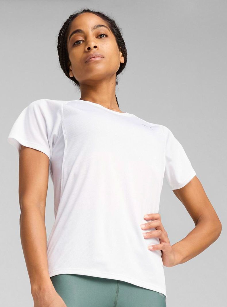 Polera W Logo Run Velocity Tee Poly-0