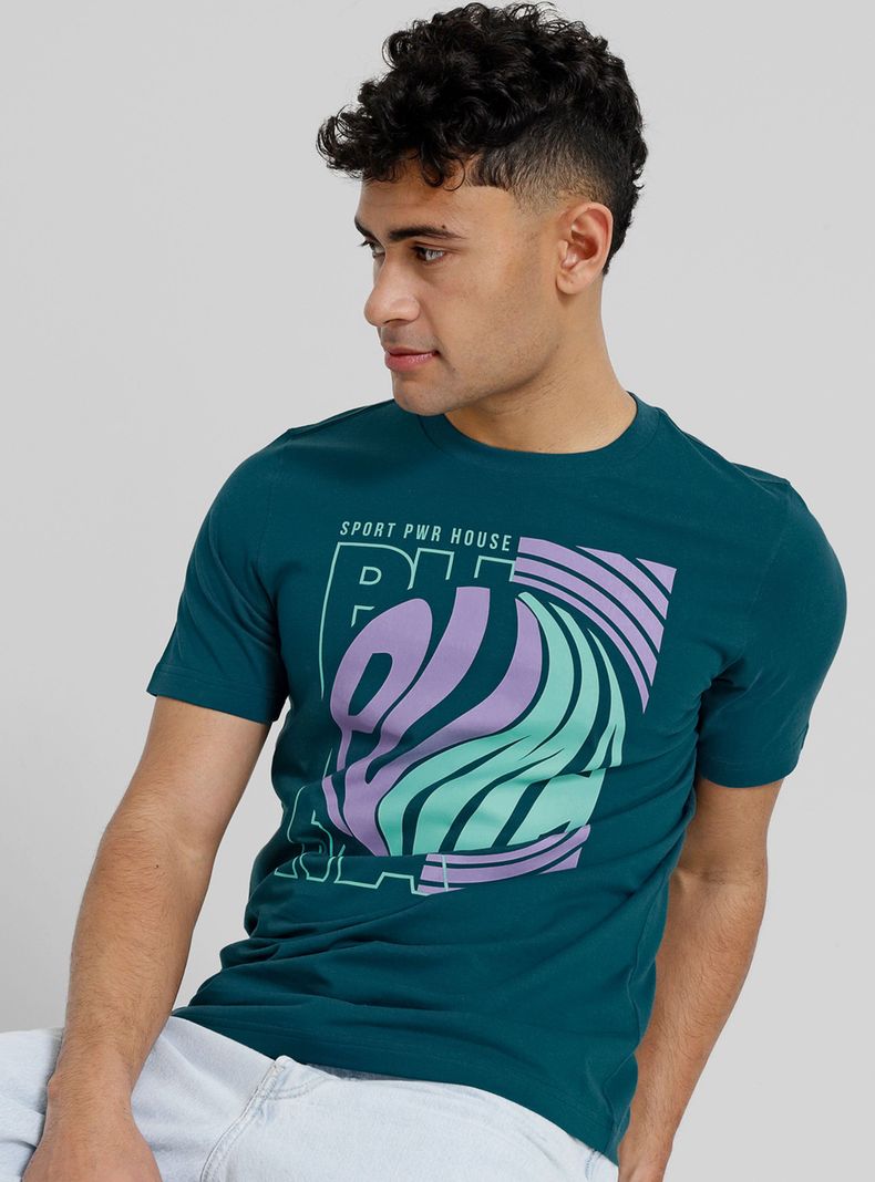 Polera  Box Trend Tee Graphic-0