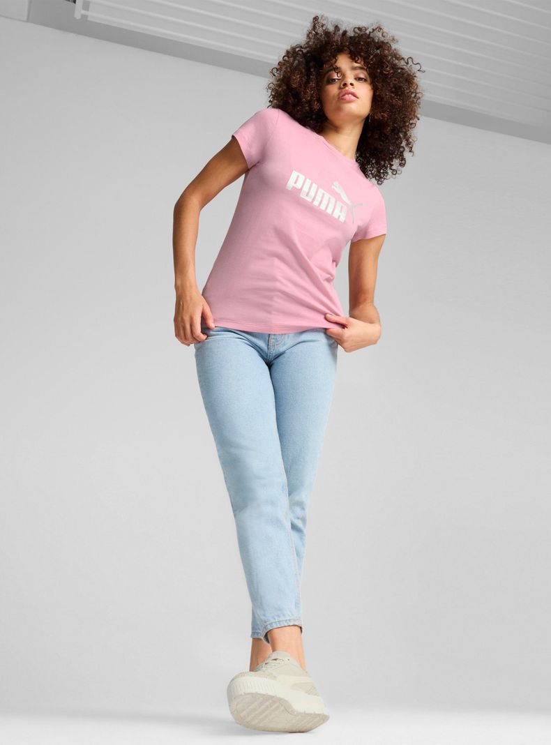 Polera Graphics Ess+ Metallic Logo Tee-5