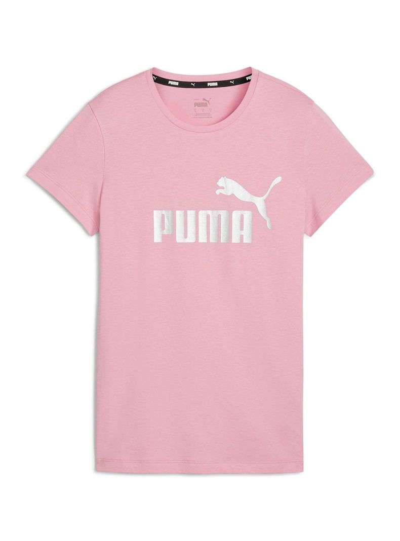 Polera Graphics Ess+ Metallic Logo Tee-4