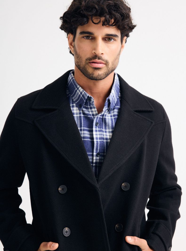 Abrigo Casual Botones-2