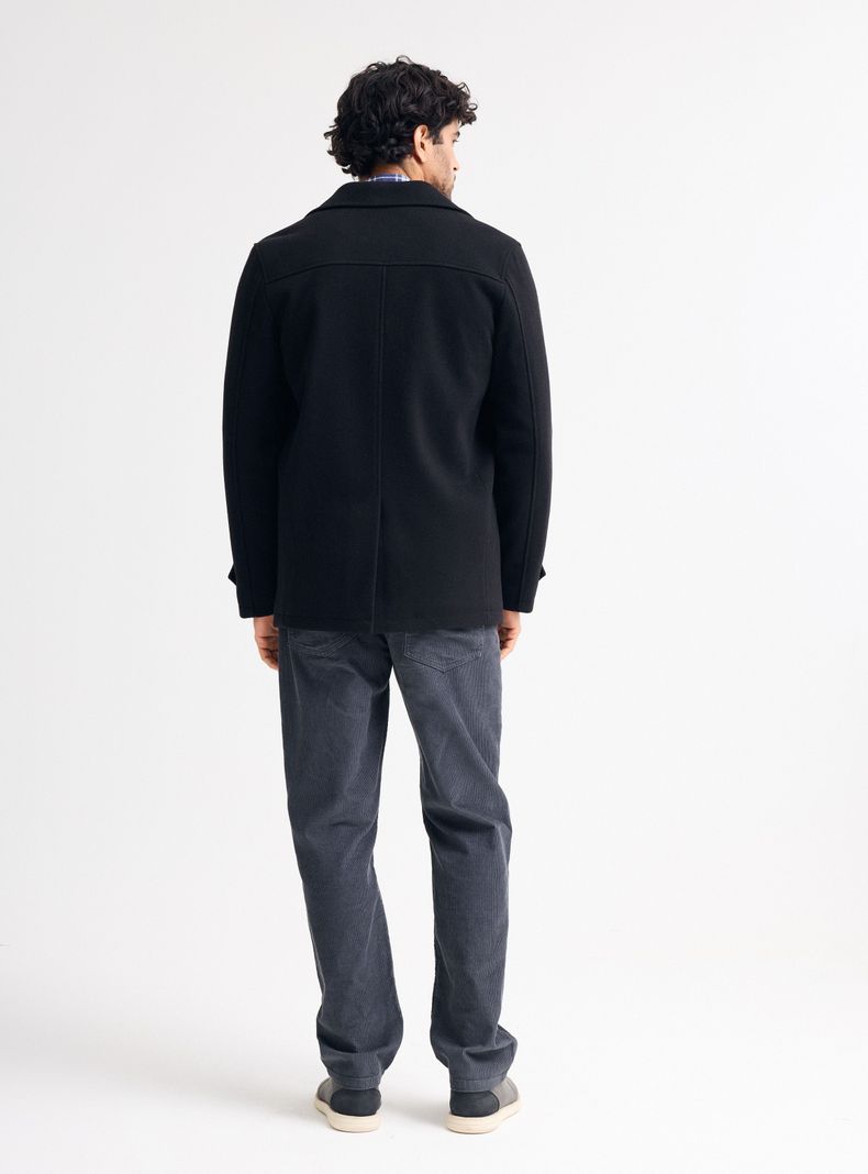Abrigo Casual Botones-5