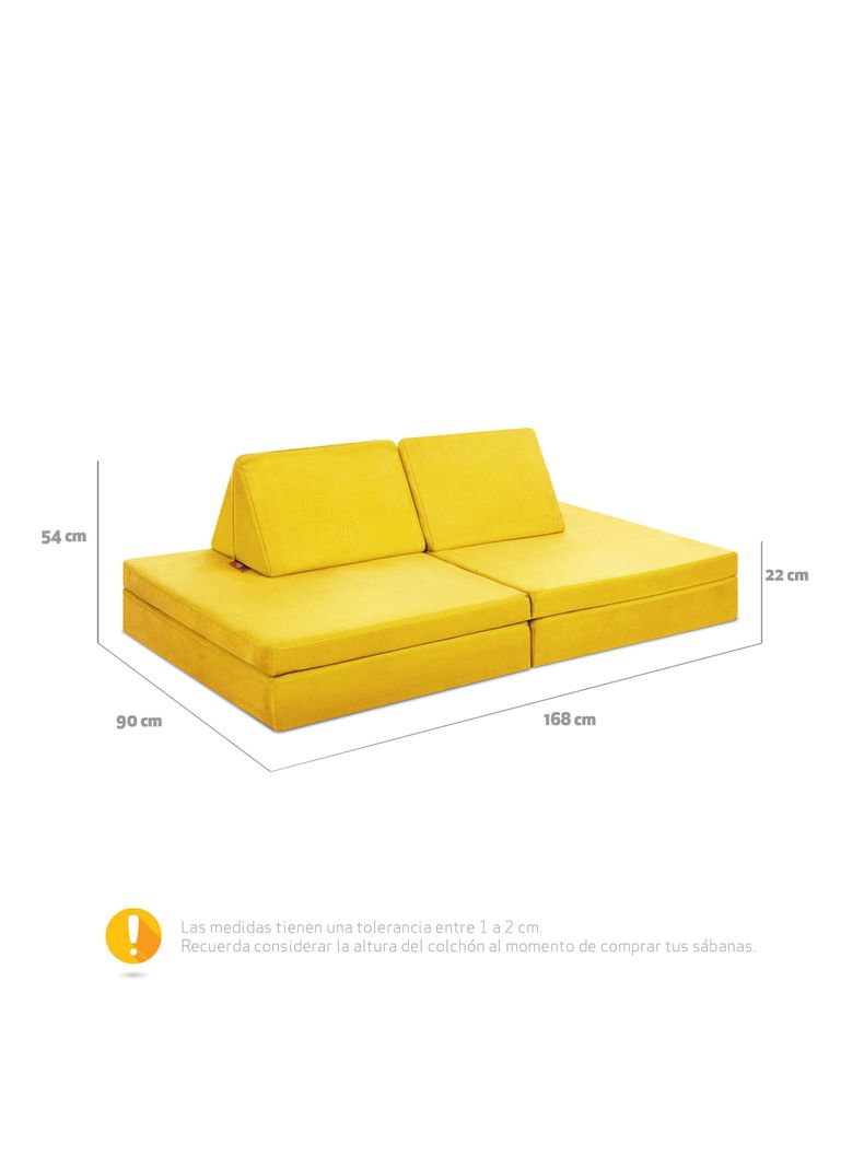 Cama Kids Cyber Yellow-1
