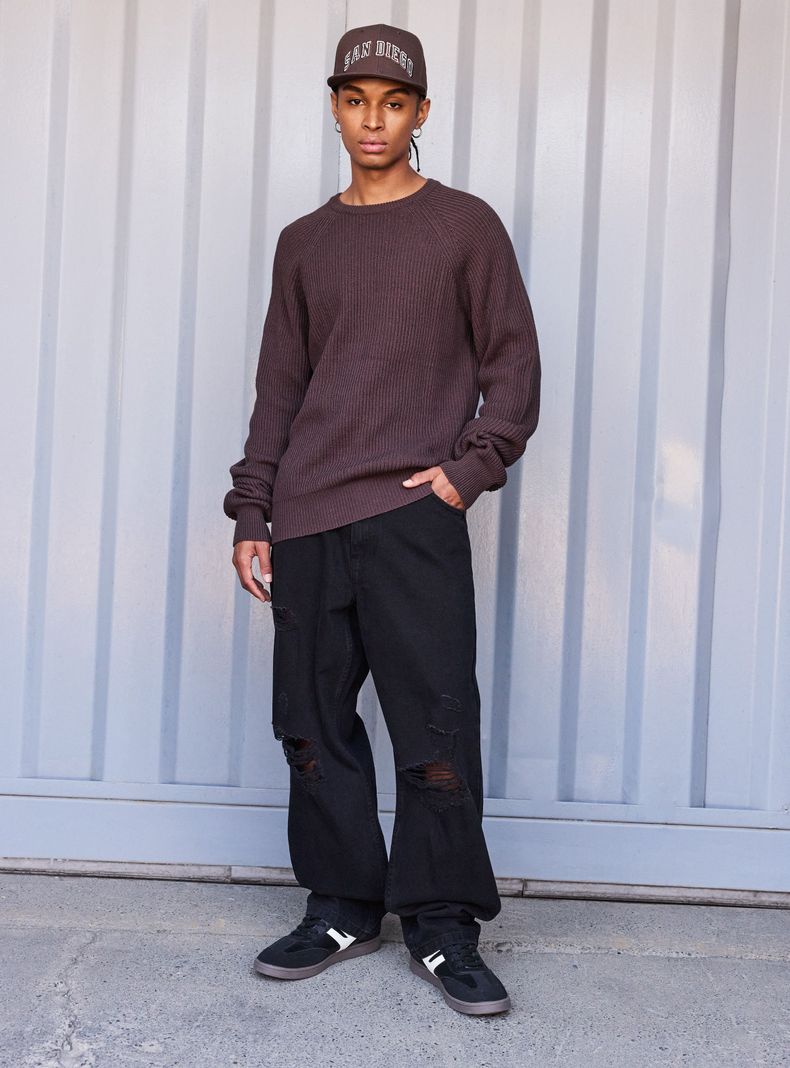 Sweater Classic Cuello Redondo Textura-4