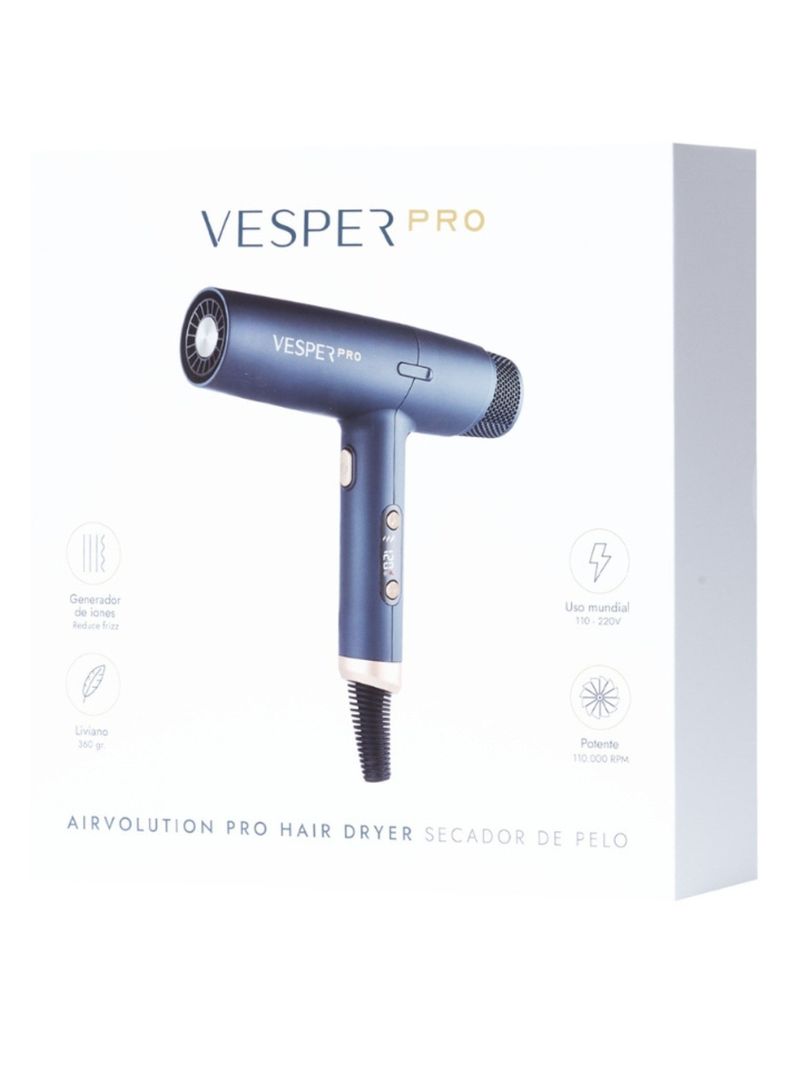 Secador de Pelo Profesional Airvolution Pro Azul-7