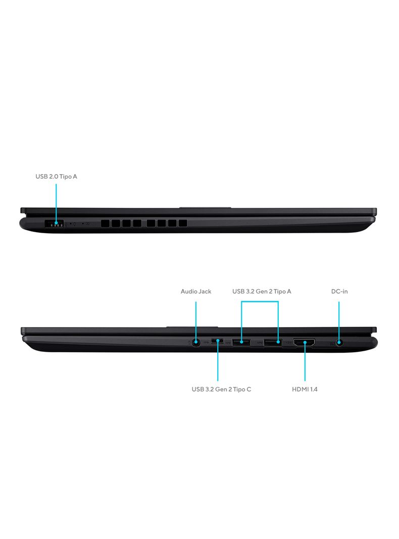 Notebook Vivobook 16 X1605 Intel Core i7 16GB RAM 512GB SSD 16 WUXGA 60Hz-6