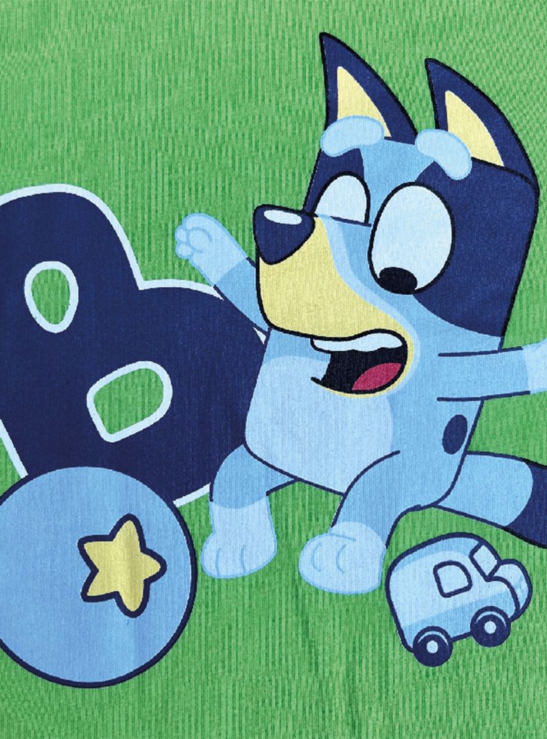 Polera Manga Corta Toddlero Pelota Bluey-2