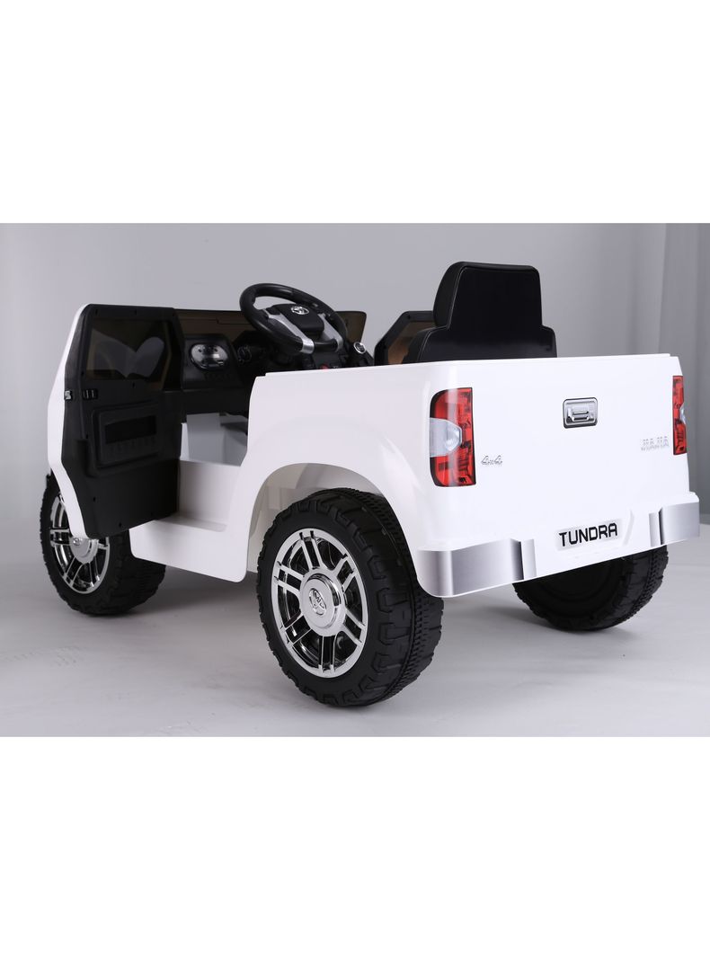Auto a Batería Toyota Tundra Blanco-3