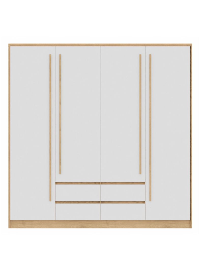 Clóset Astor 4 Puertas 4 Cajones