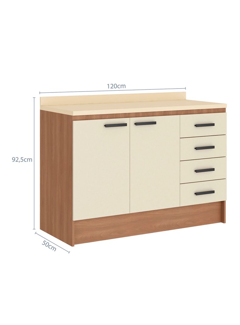 Mueble Base Mia 120 cm-1