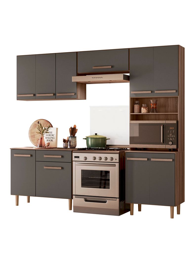 Kit Cocina Lemon 10 Puertas 1 Cajón-2