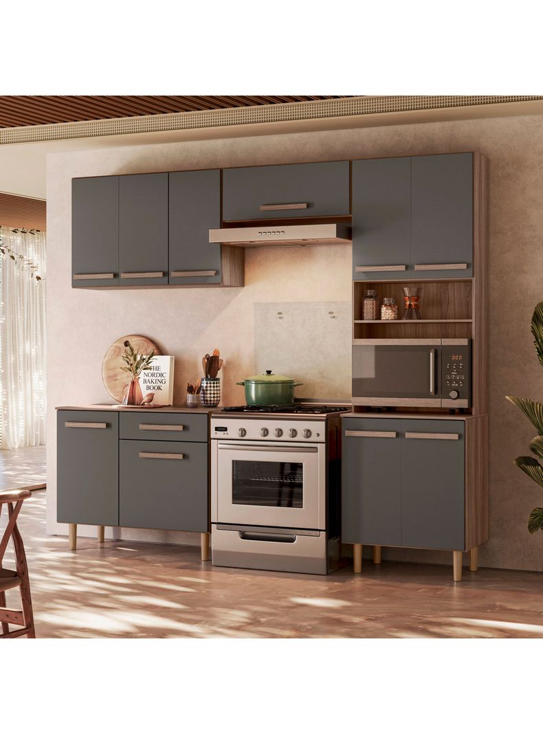 Kit Cocina Lemon 10 Puertas 1 Cajón-5