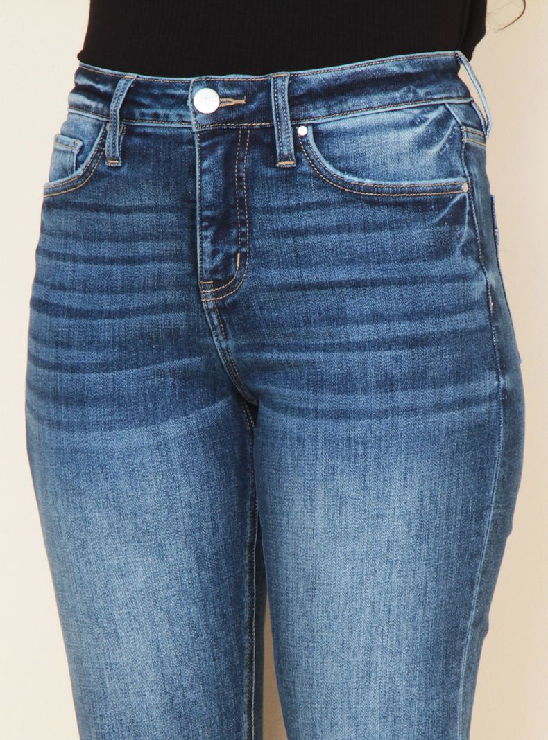 Jeans Flare Tiro Alto Push Up-2