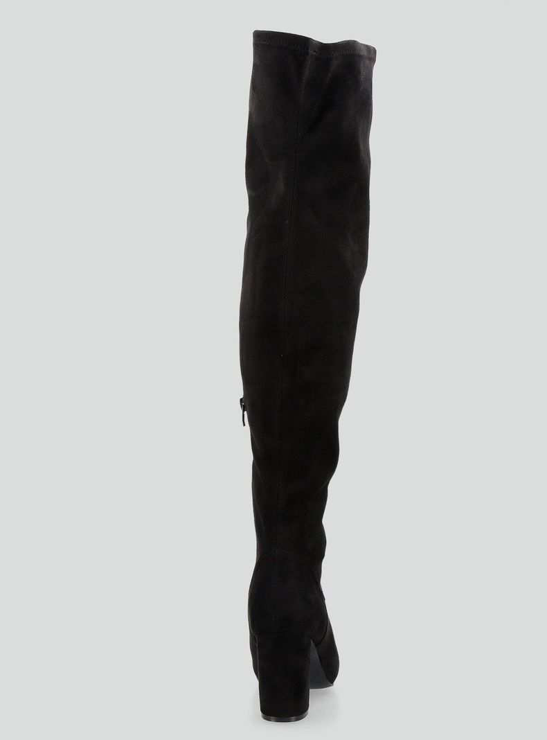 Bota Tipo Bucanera Efecto Gamuza Mujer-3