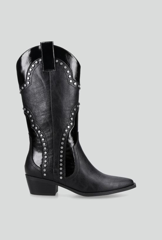Bota Western Tachas Mujer-5
