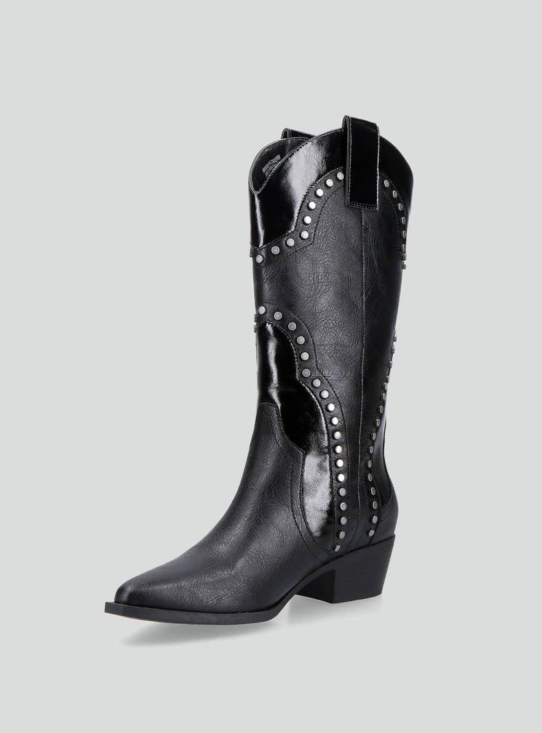 Bota Western Tachas Mujer-2