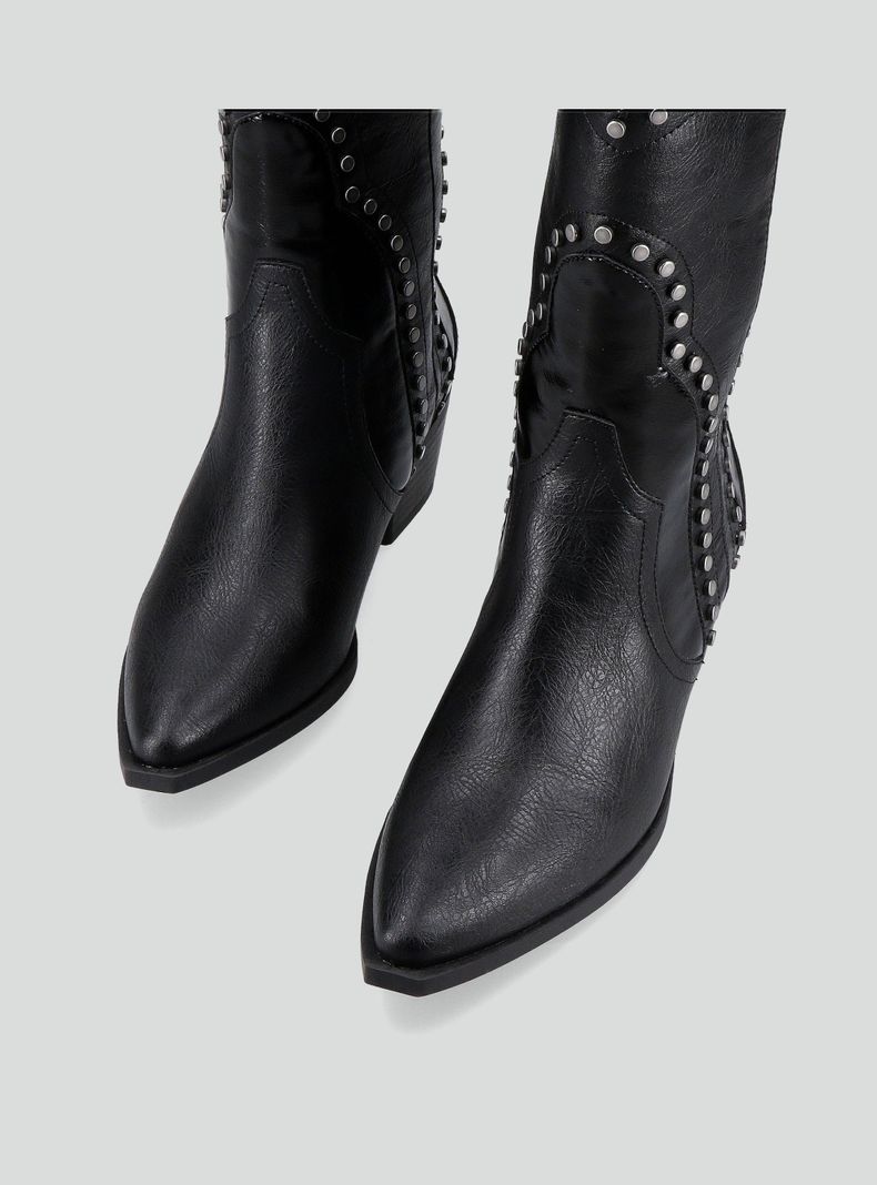 Bota Western Tachas Mujer-4