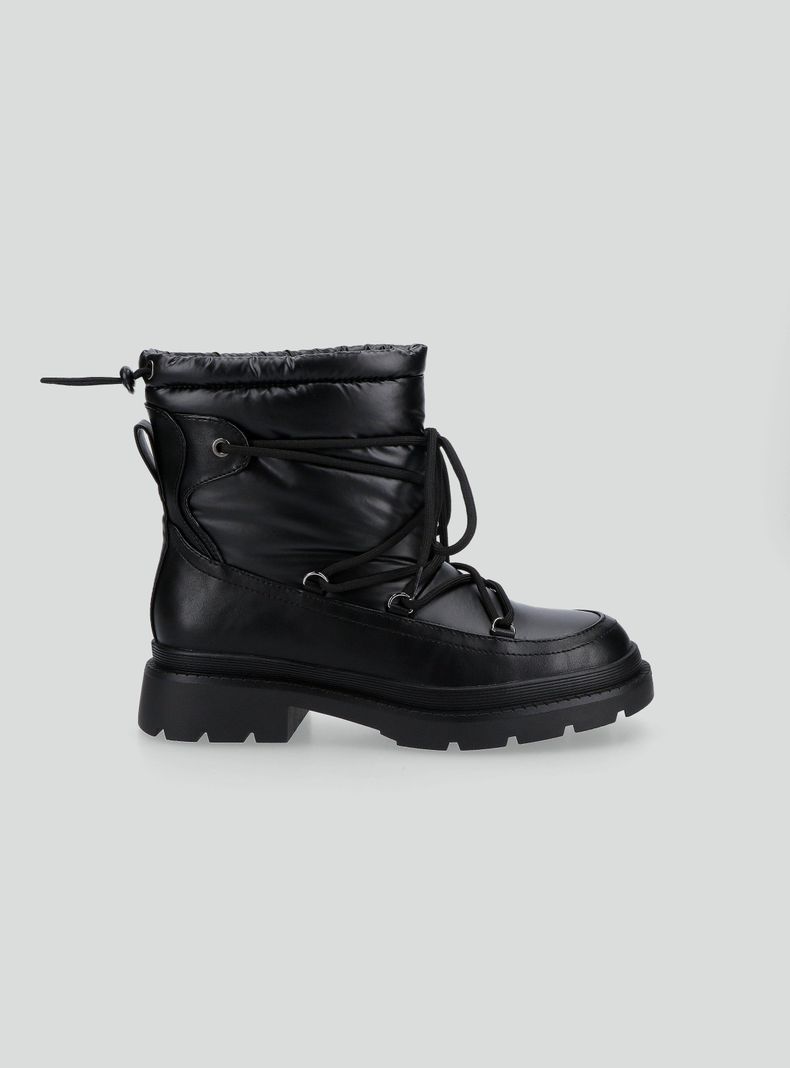 Bota Acolchada Plataforma Mujer-1