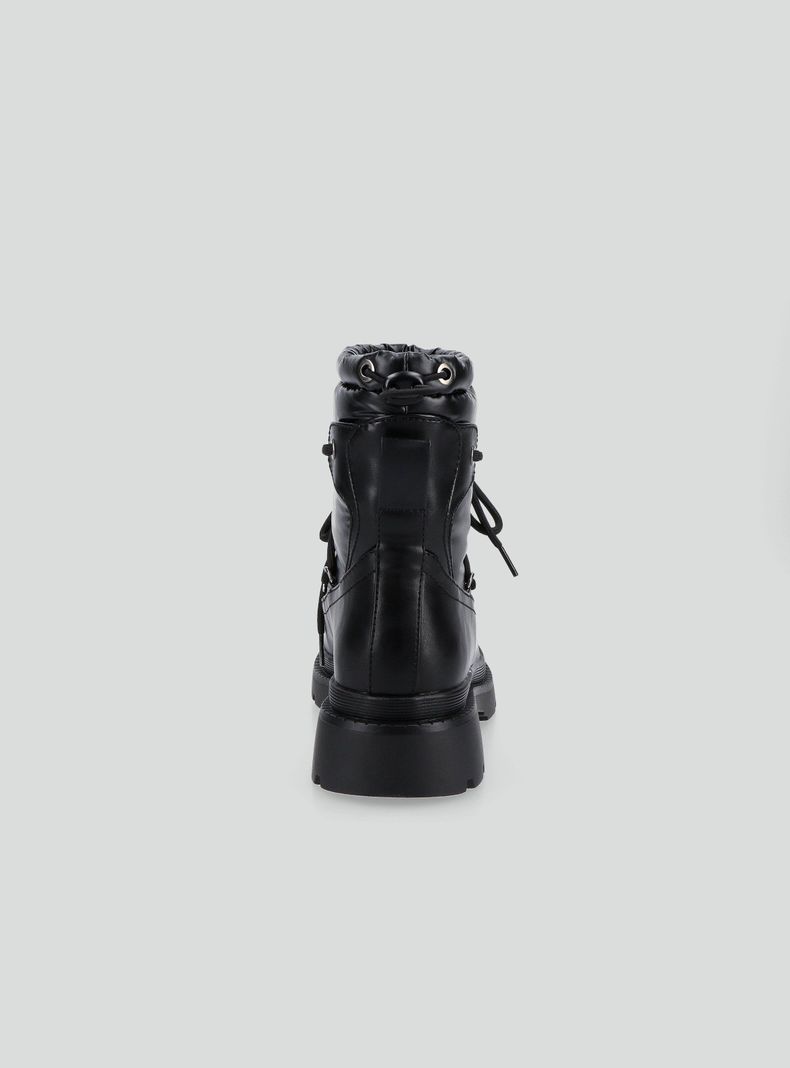 Bota Acolchada Plataforma Mujer-3