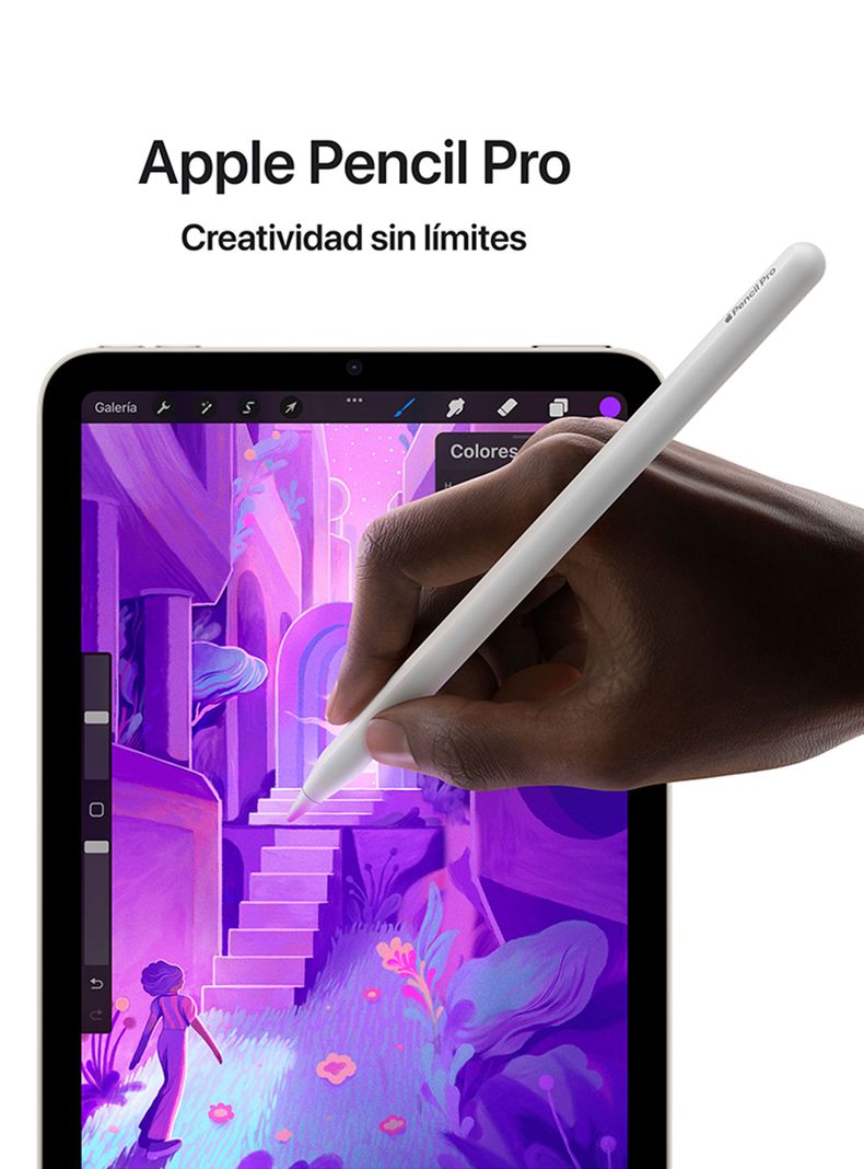 Apple iPad Mini 8.3" WiFi 128GB Chip A17 Pro Morado-7