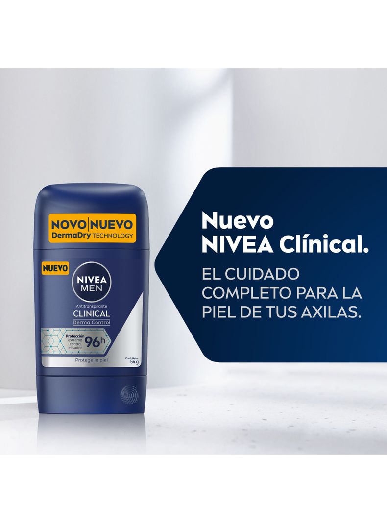 Clinical Antitranspirante en Barra M 50 ml-2