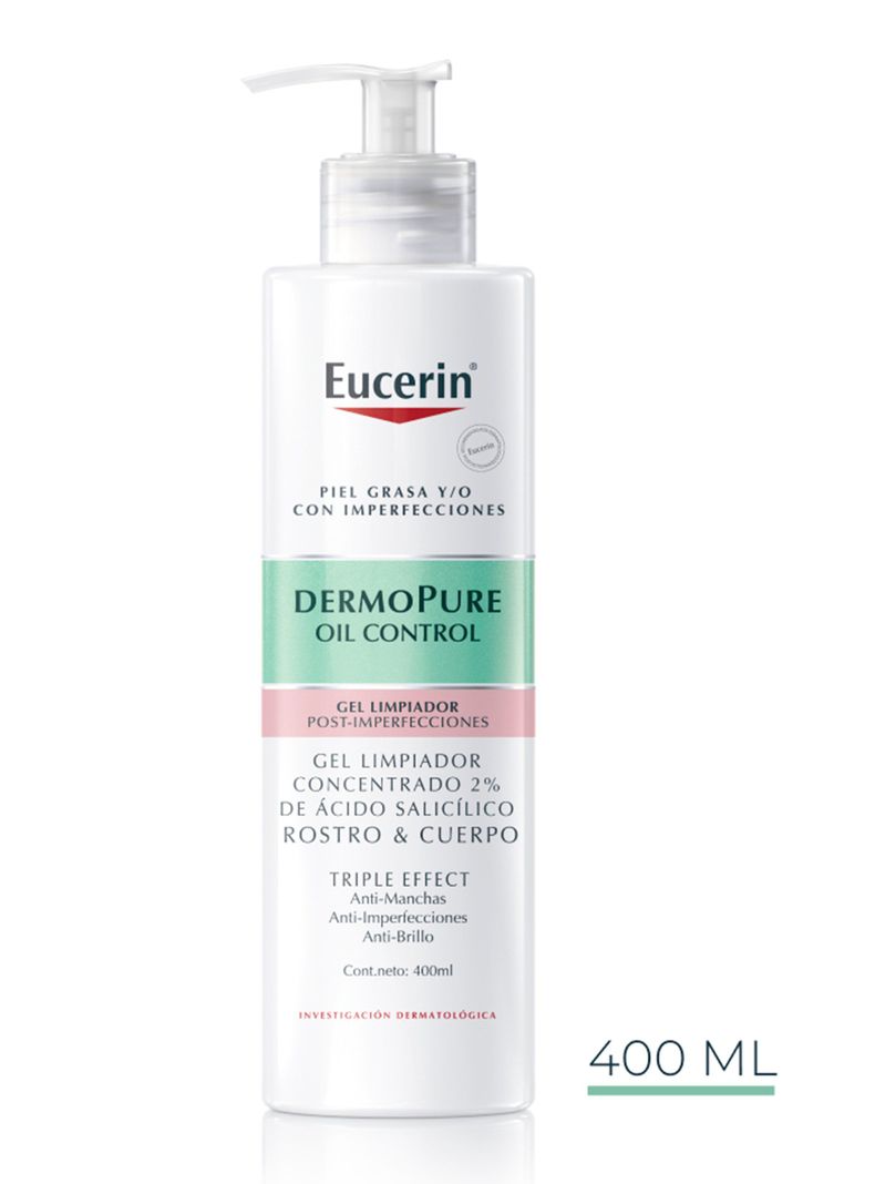 Dermopure Triple Effect Gel Limpiador 400 ml-0