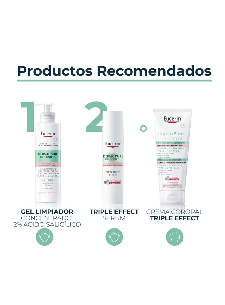 Dermopure Triple Effect Gel Limpiador 400 ml-5