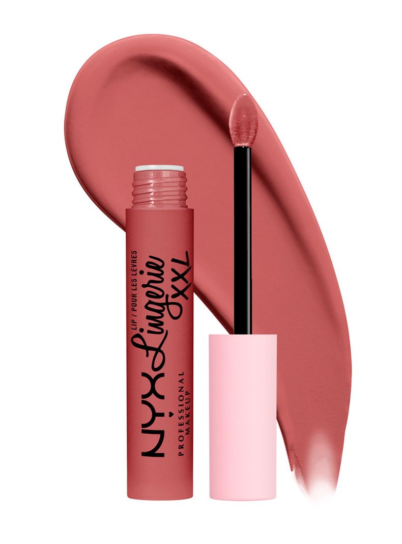 Labial Nyx Professional Makeup Lip Lingerie XXL Stripd Down-3