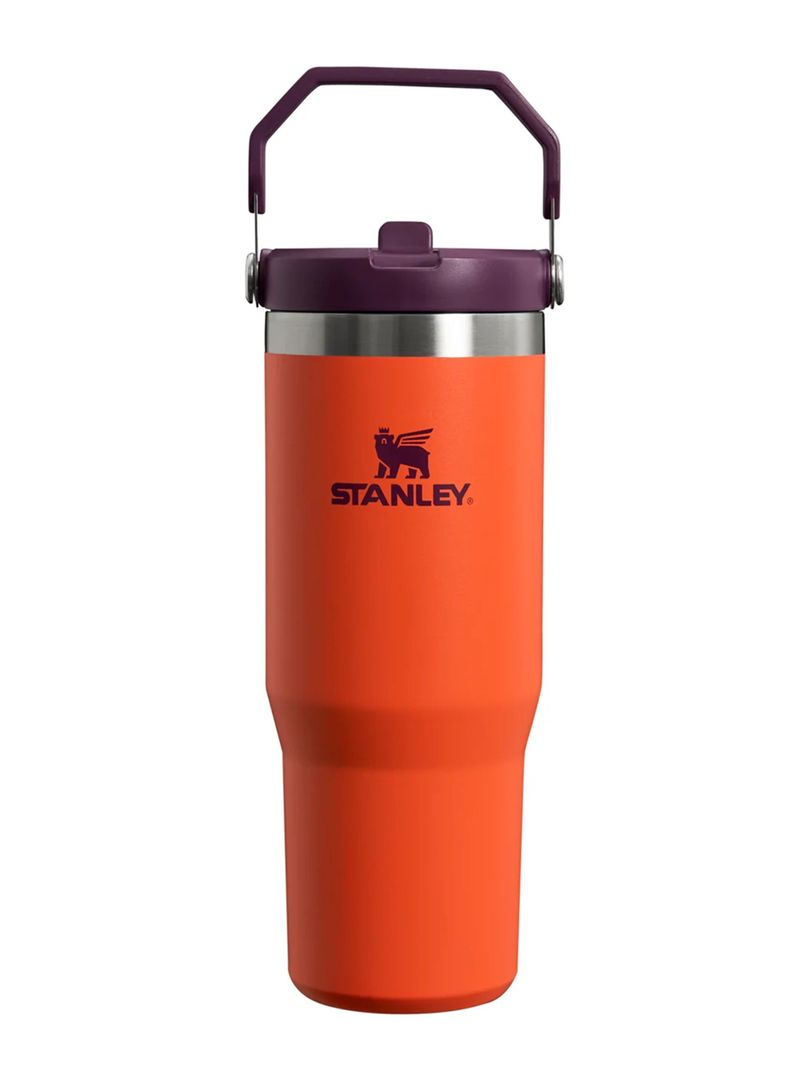 Botella Térmica Flip Straw Tigerlily Plum 887 ml-0