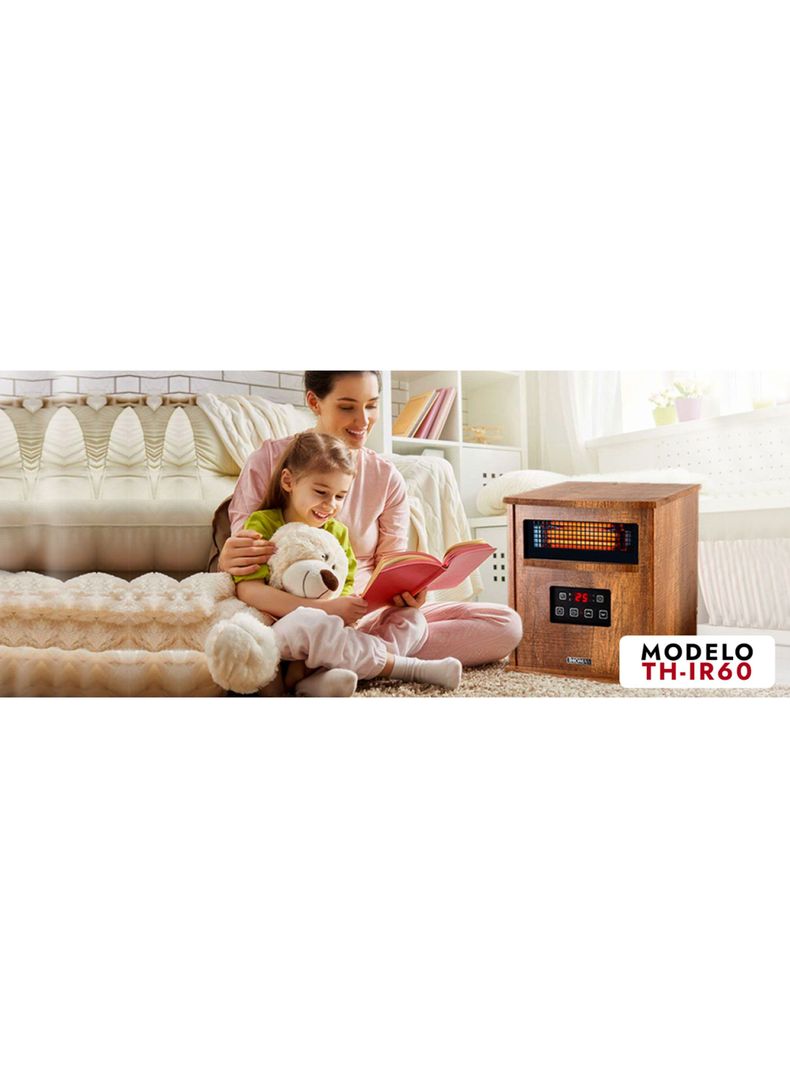 Estufa Infrarroja con Parlante Bluetooth TH-IR60-6