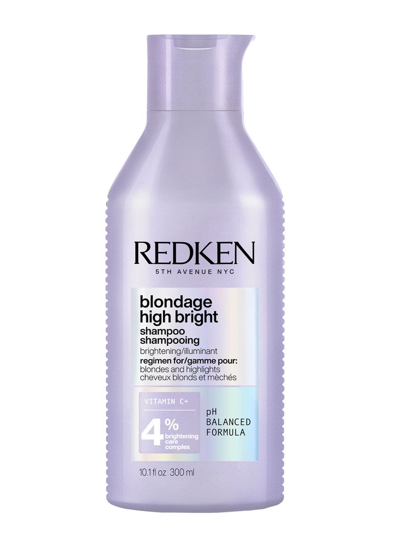 Shampoo Iluminador Cabello Rubio Blondage High Bright 300ml Redken-0