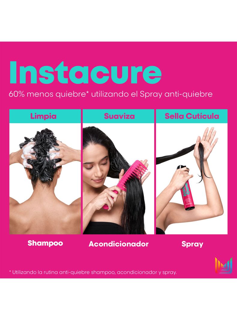 Acondicionador Reparación del Cabello Dañado Instacure 300 ml Matrix-4