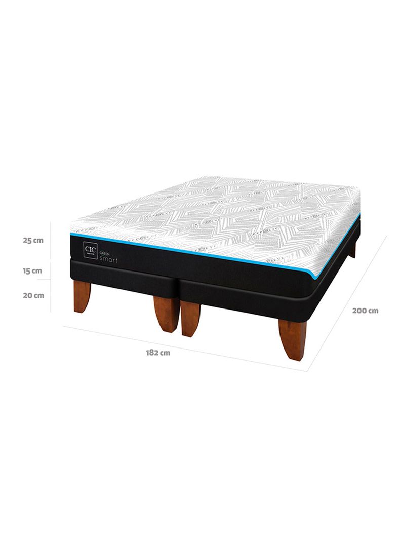 Cama Europea Green Infinity King-1