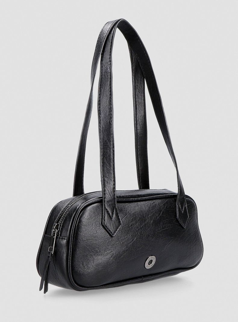 Cartera de Hombro Alargada con Hebillas-3