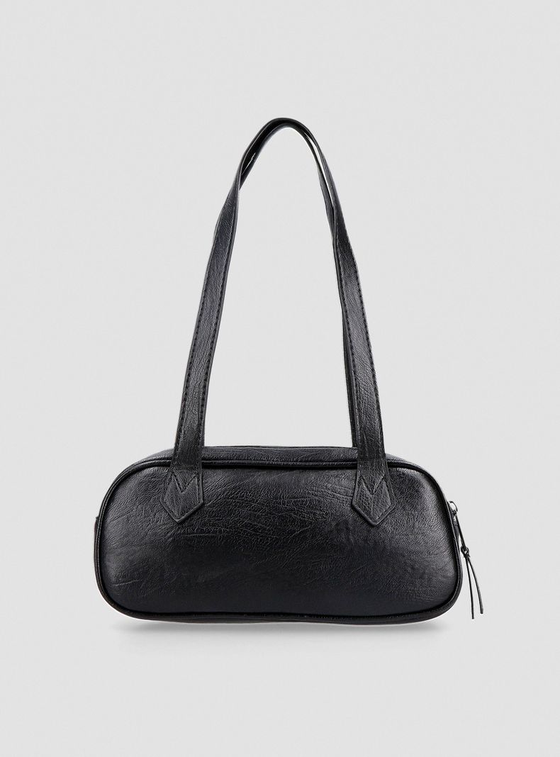 Cartera de Hombro Alargada con Hebillas-4