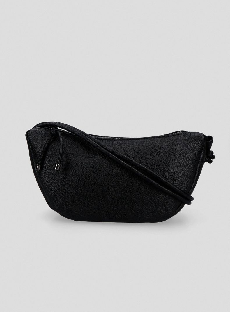 Cartera Crossbody Efecto Cuero con Nudos en Tirante-2