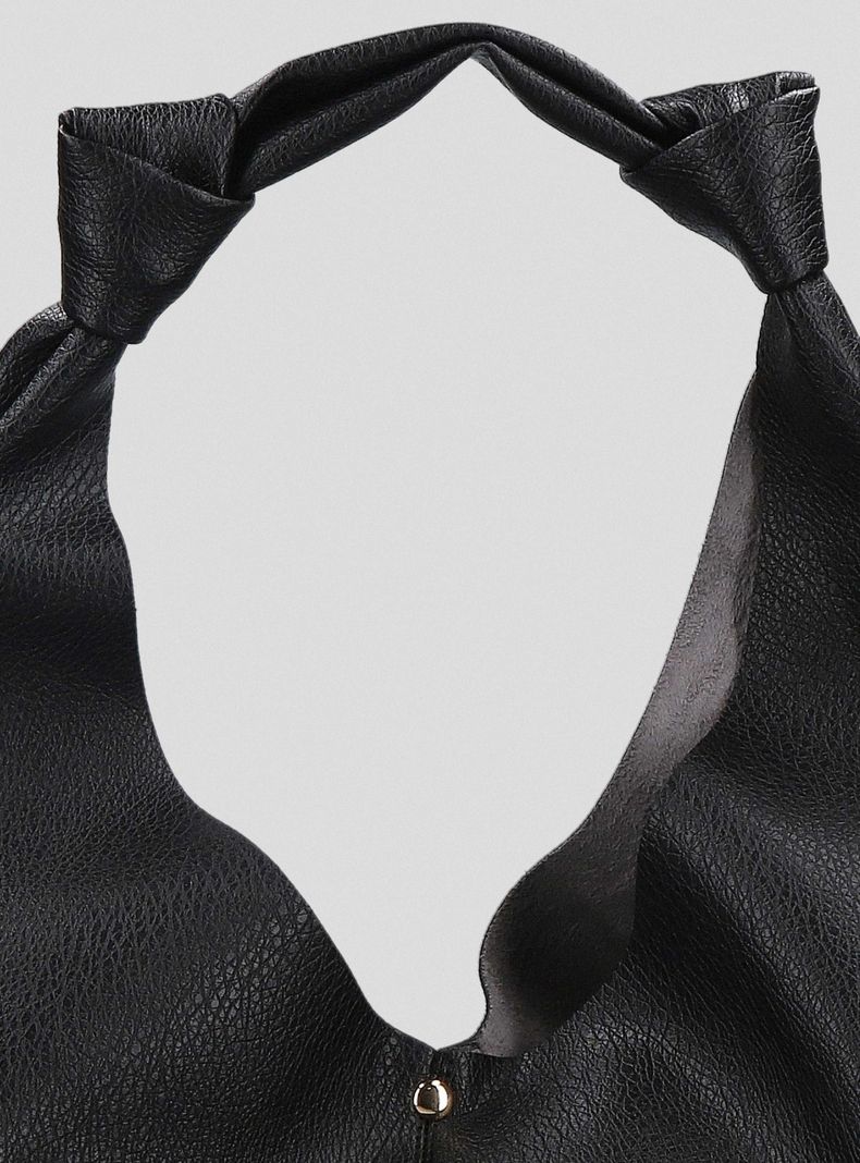 Cartera Totebag Efecto Cuero con Nudos-6
