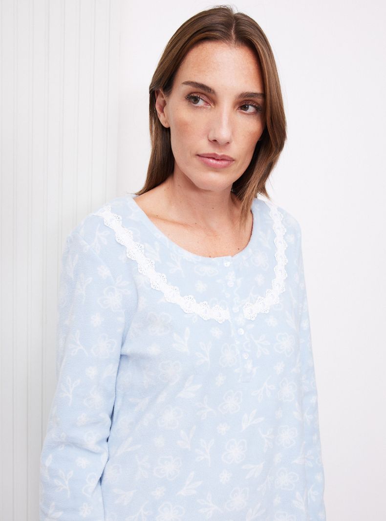 Camisa de Dormir Full Print Polar-2