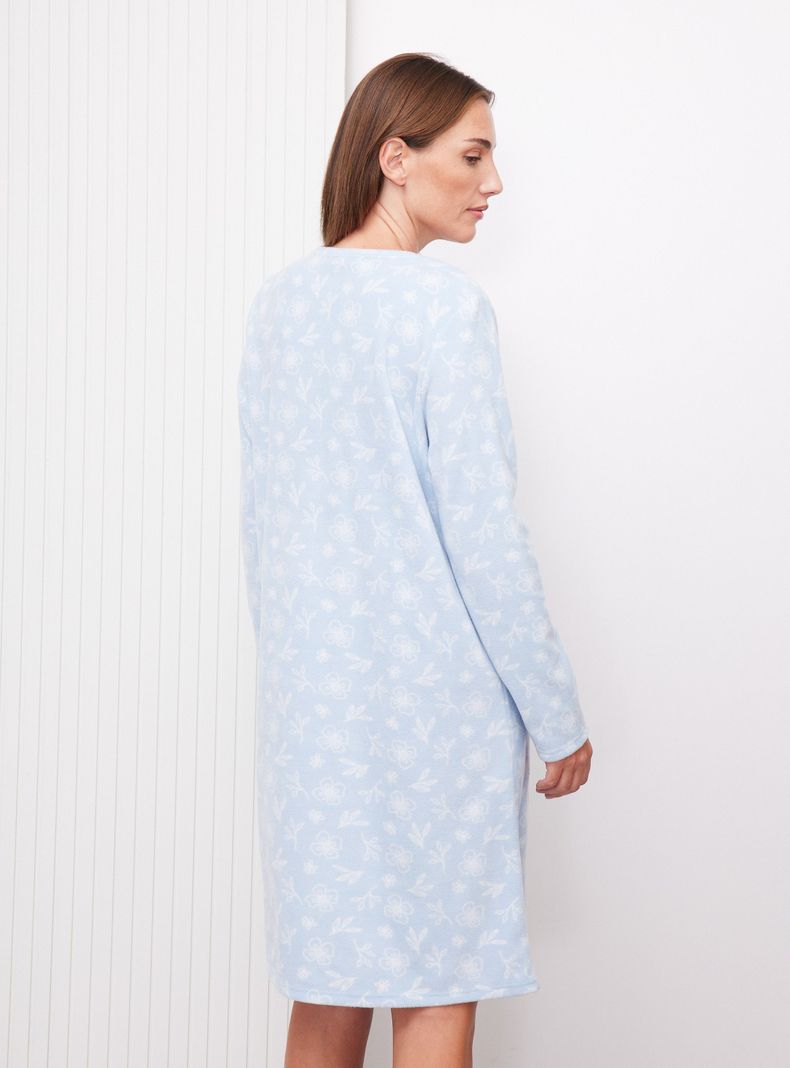Camisa de Dormir Full Print Polar-1
