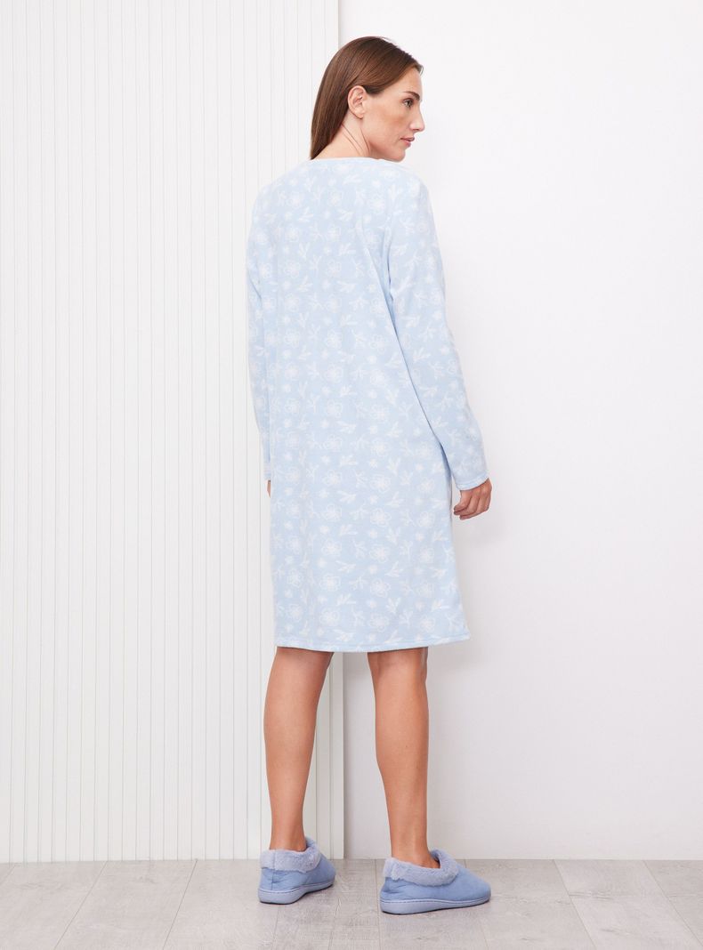 Camisa de Dormir Full Print Polar-5
