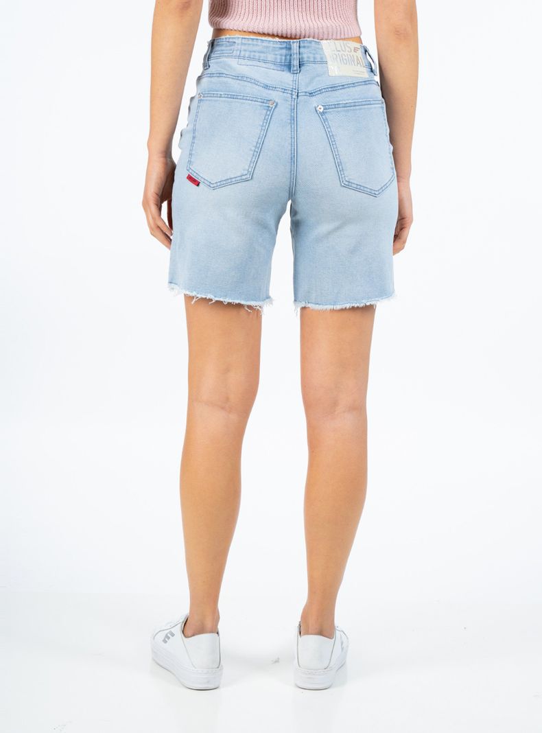Short Relaxed Light Blue-1