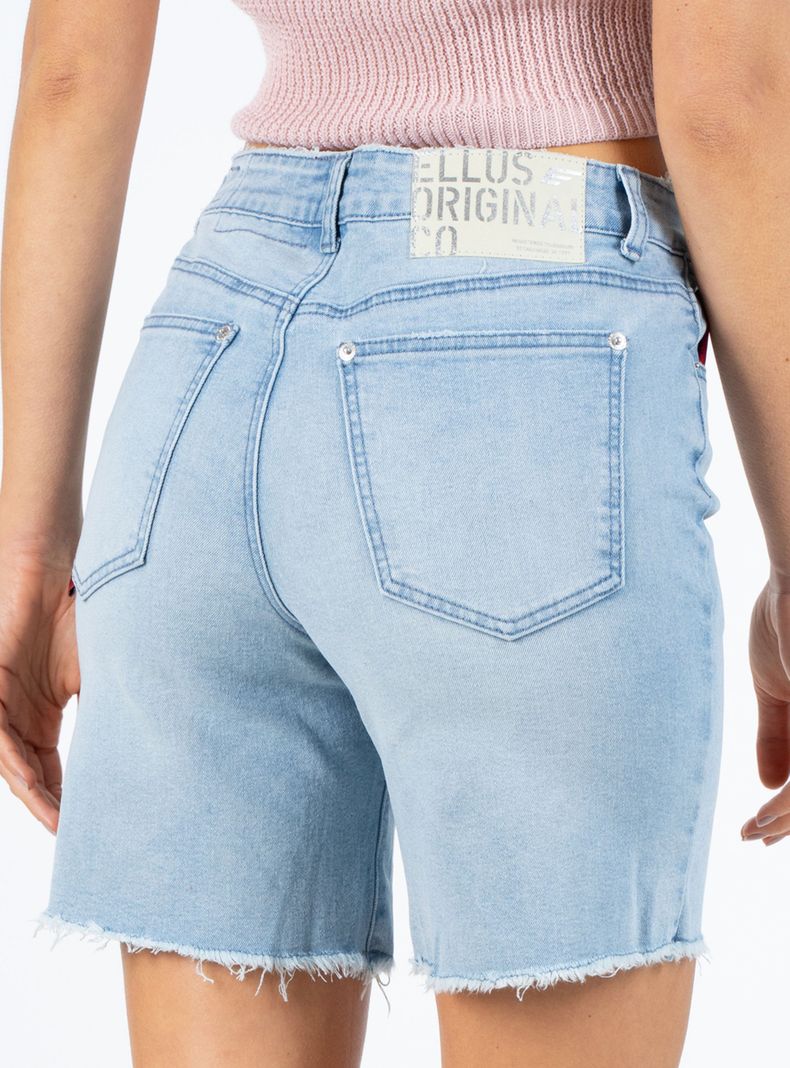Short Relaxed Light Blue-2