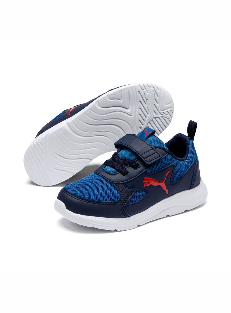Zapatilla Puma Urbana Niño Fun Racer Azul-1