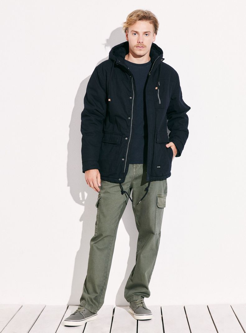 Chaqueta con cierre y Gorro-4