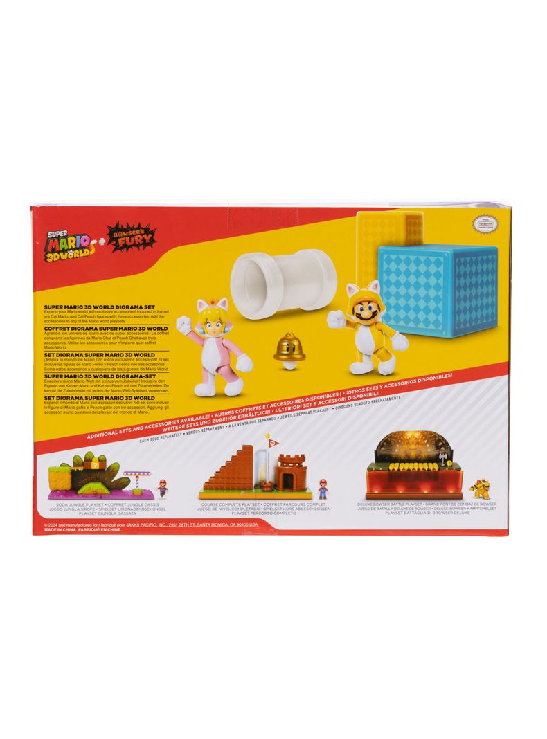 Figuras de Acción Super Mario 3D World Diorama-2