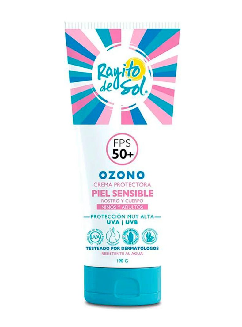 Crema Protectora Ozono Piel Sensible FPS50+-0