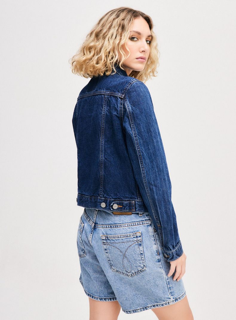 Chaqueta Denim con Botones Levis Azul Talla M-1
